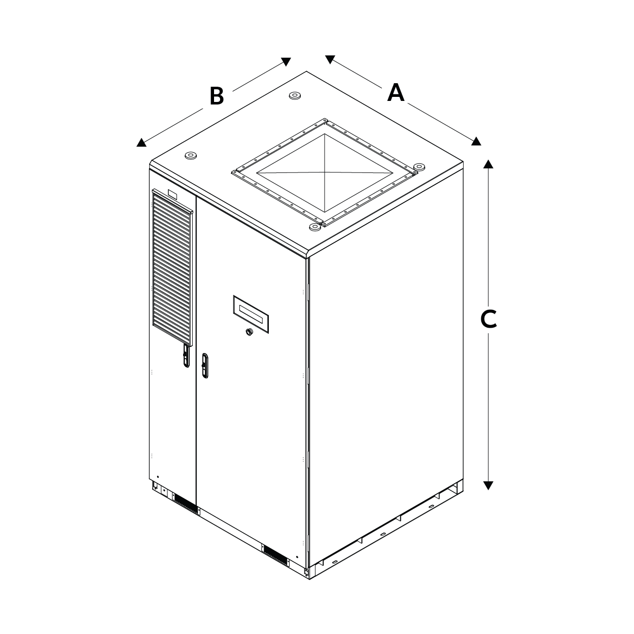 AES 210HV Drawings_AES 210HV Iso Left Dimension Lines.png